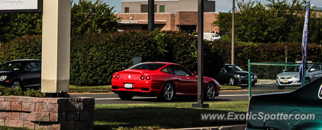 Ferrari 575M spotted in Danbury, Connecticut