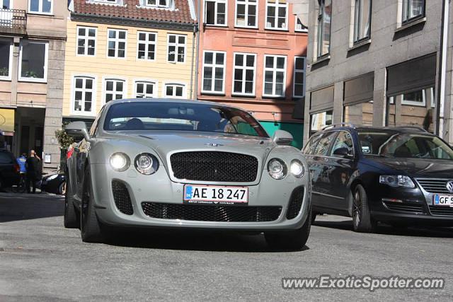 Bentley Continental spotted in Copenhagen, Denmark