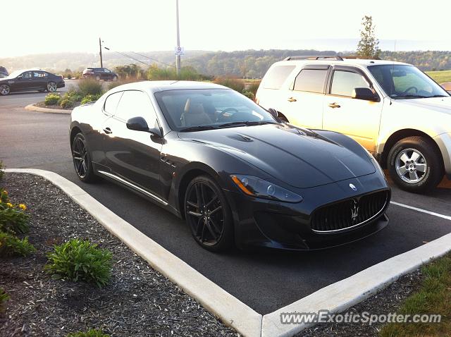 Maserati GranTurismo spotted in State College, Pennsylvania