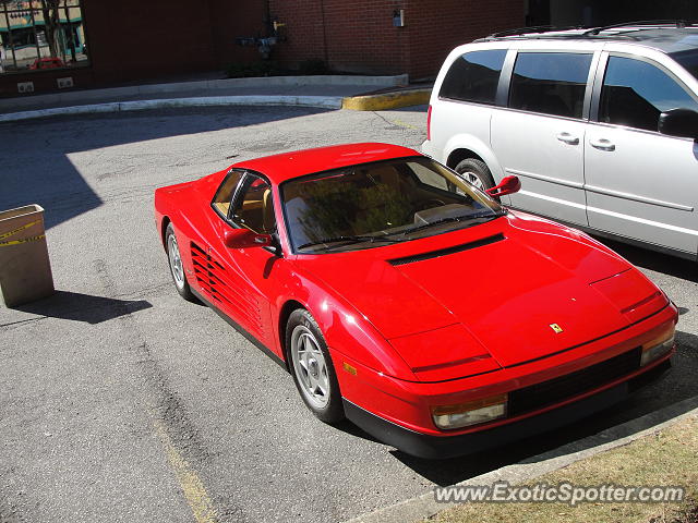 Ferrari Testarossa spotted in Burlington,On, Canada