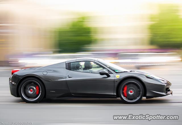 Ferrari 458 Italia spotted in Munich, Germany