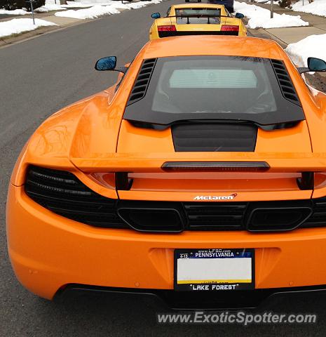 Mclaren MP4-12C spotted in State College, Pennsylvania