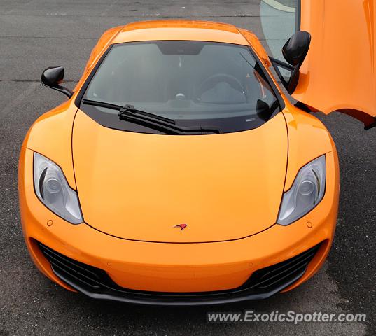 Mclaren MP4-12C spotted in State College, Pennsylvania