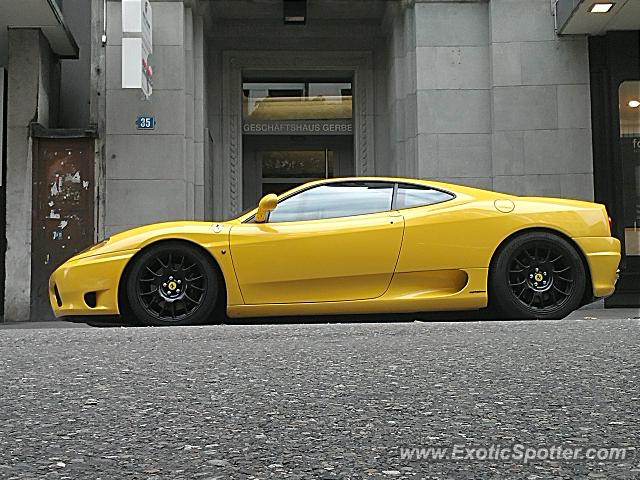 Ferrari 360 Modena spotted in St. Gallen, Switzerland