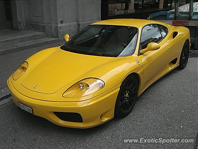 Ferrari 360 Modena spotted in St. Gallen, Switzerland