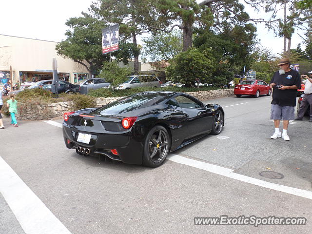 Ferrari 458 Italia spotted in Carmel, California
