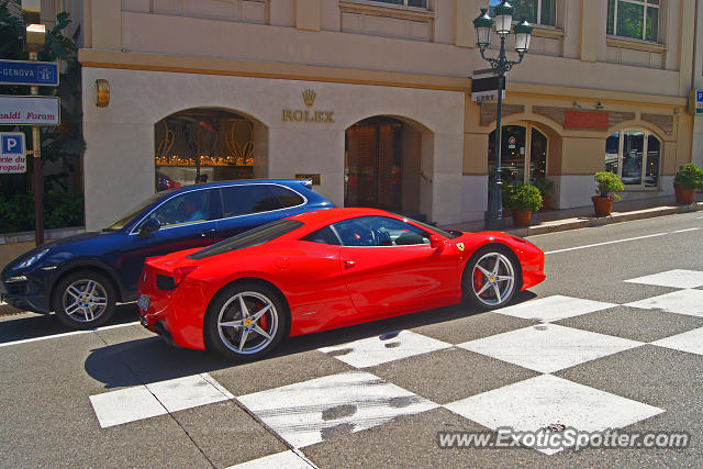 Ferrari 458 Italia spotted in Monte-carlo, Monaco