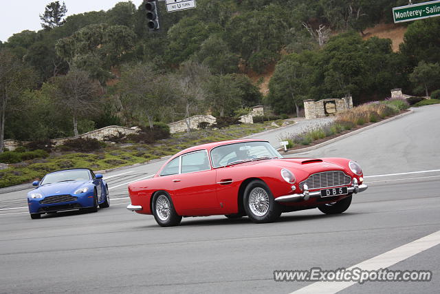 Aston Martin DB5 spotted in Monterey, California