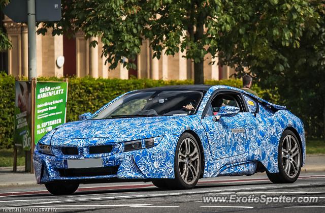 BMW I8 spotted in Munich, Germany