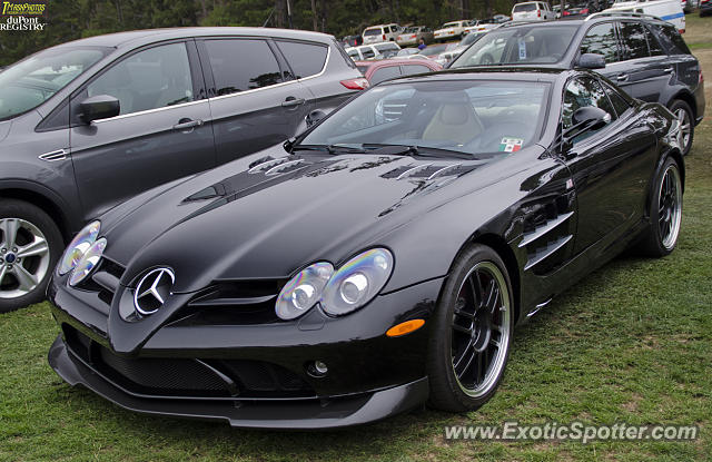 Mercedes SLR spotted in Pebble Beach, California