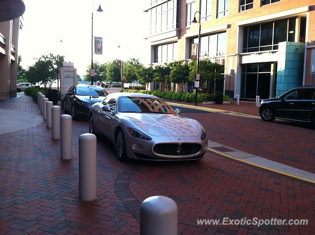 Maserati GranTurismo spotted in Tysons Corner, Virginia