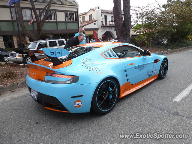 Aston Martin Vantage spotted in Carmel, California