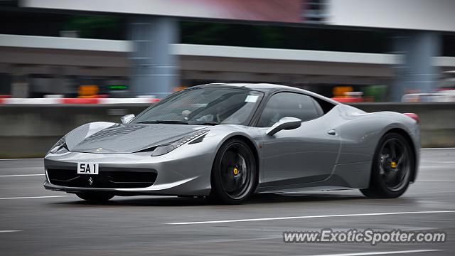 Ferrari 458 Italia spotted in Hong Kong, China