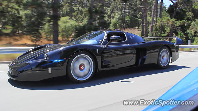 Maserati MC12 spotted in Monterey, California