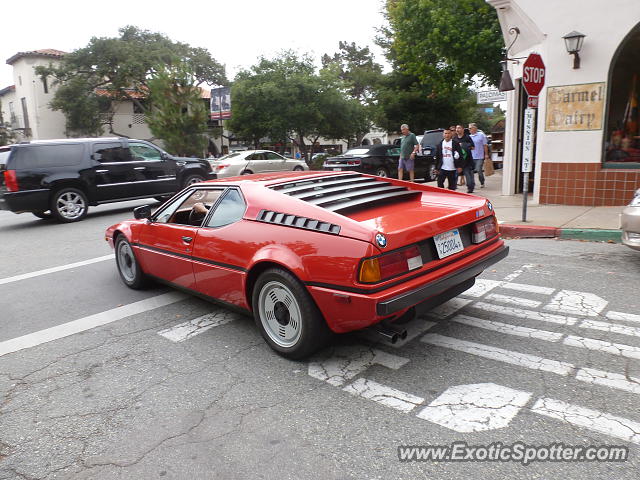 BMW M1 spotted in Carmel, California