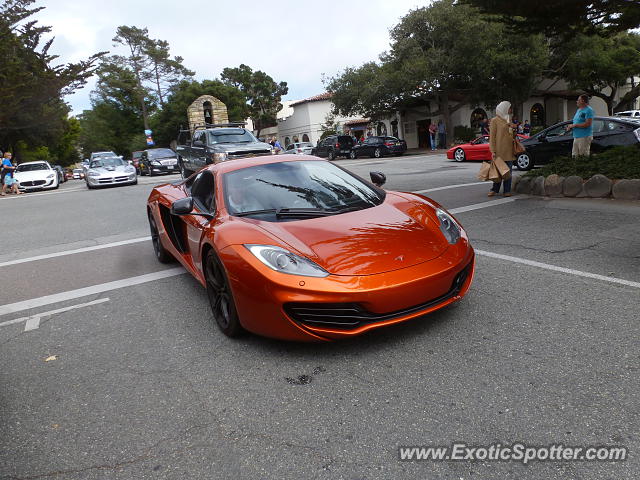 Mclaren MP4-12C spotted in Carmel, California