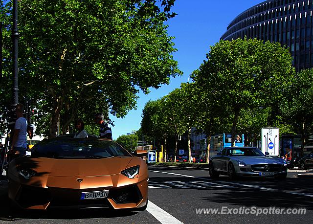 Mercedes SLS AMG spotted in Berlin, Germany