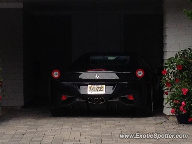 Ferrari 458 Italia spotted in Bayhead, New Jersey