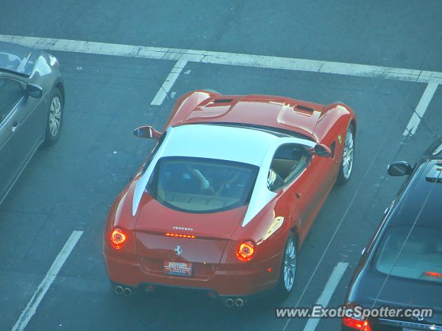 Ferrari 599GTB spotted in San Francisco, California