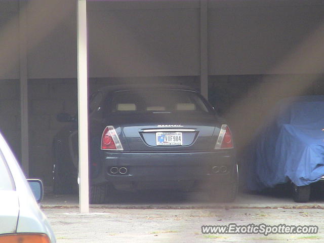 Maserati Quattroporte spotted in Indianapolis, Indiana