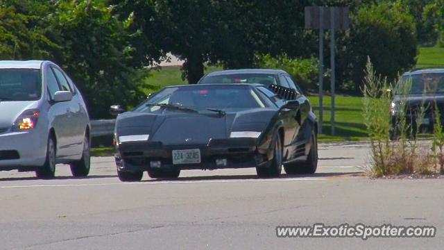 Lamborghini Countach spotted in Newington, New Hampshire
