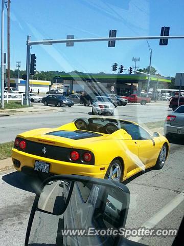 Ferrari 360 Modena spotted in Omaha, Nebraska
