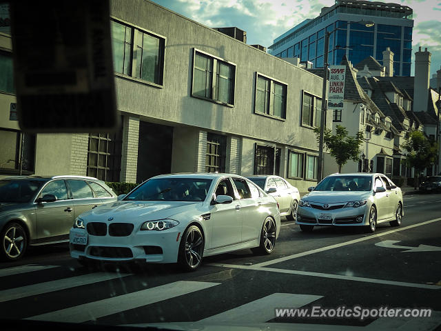 BMW M5 spotted in Los Angeles, California