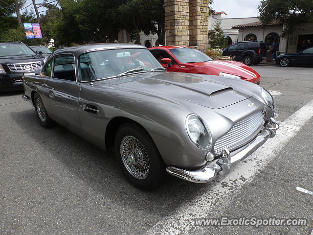 Aston Martin DB5 spotted in Carmel, California