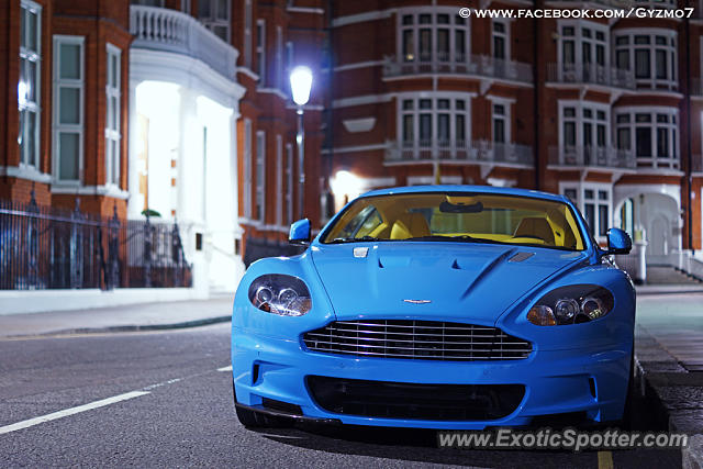 Aston Martin DBS spotted in London, United Kingdom