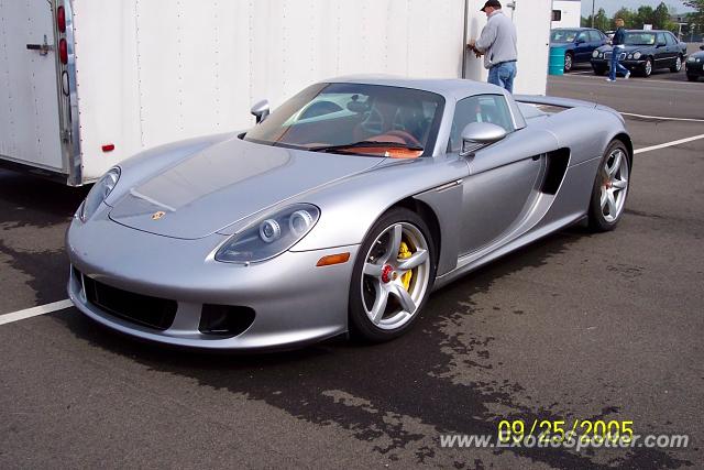Porsche Carrera GT spotted in Watkins Glen, New York
