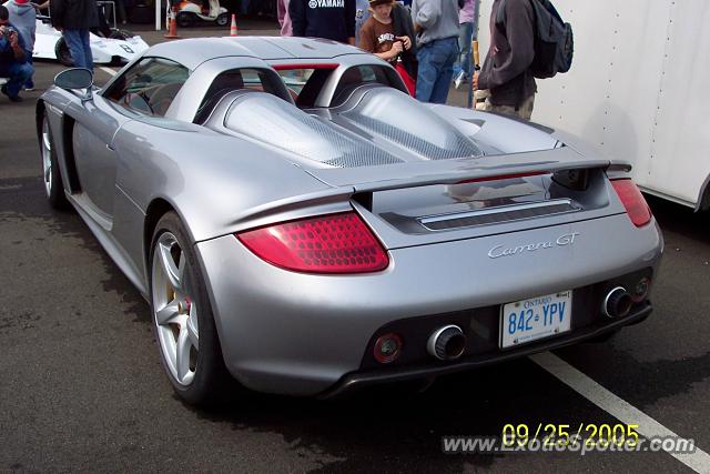 Porsche Carrera GT spotted in Watkins Glen, New York