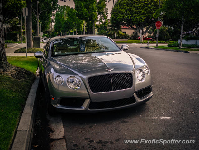 Bentley Continental spotted in Beverly Hills, California