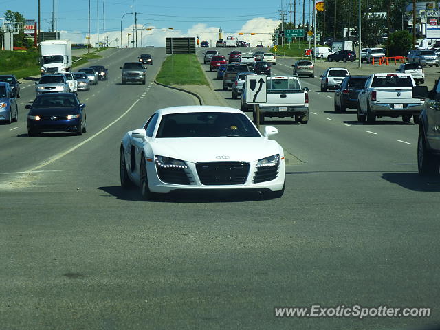 Audi R8 spotted in Calgary, Canada
