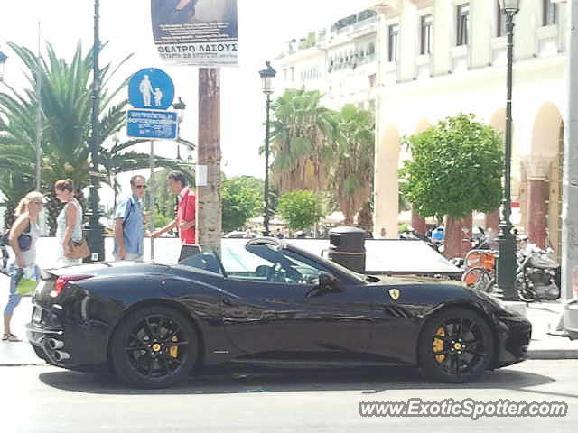 Ferrari California spotted in Thessaloniki, Greece