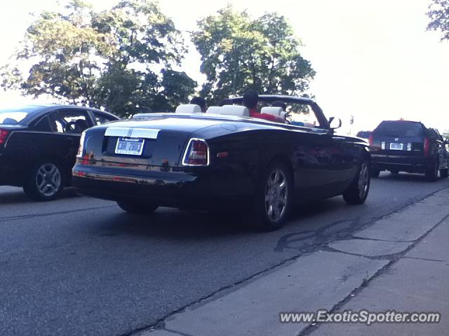 Rolls Royce Phantom spotted in Birmingham, Michigan