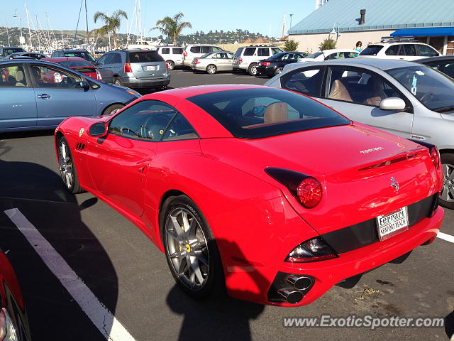 Ferrari California spotted in San Francisco, California