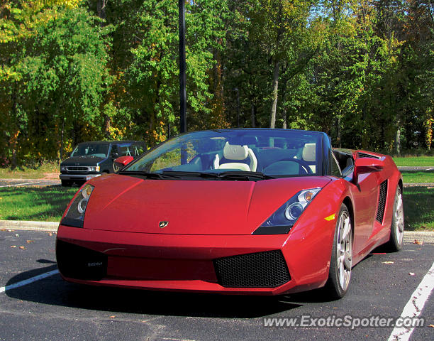 Lamborghini Gallardo spotted in Westerville, Ohio