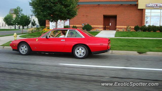 Ferrari 412 spotted in Cherry Creek, Colorado