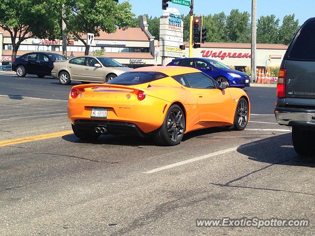 Lotus Evora spotted in Minneapolis, Minnesota