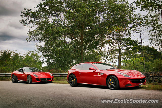 Ferrari FF spotted in Bukit Tinggi, Malaysia