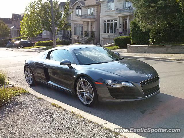 Audi R8 spotted in Toronto, Canada