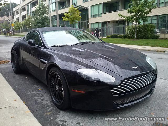 Aston Martin Vantage spotted in Toronto, Canada