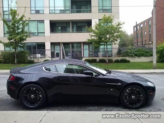 Aston Martin Vantage spotted in Toronto, Canada