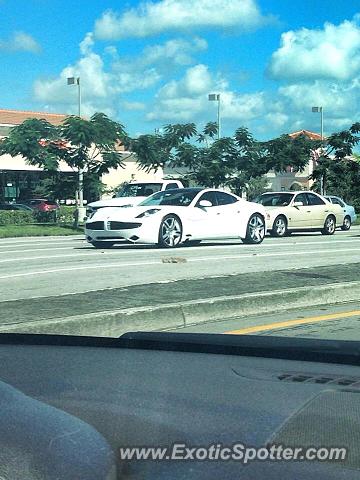 Fisker Karma spotted in Coral Springs, Florida