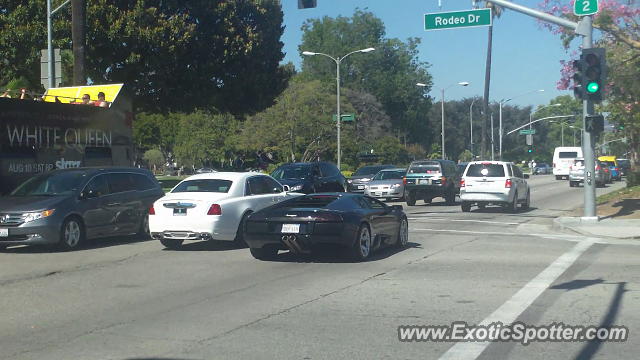 Lamborghini Murcielago spotted in Beverly Hills, California