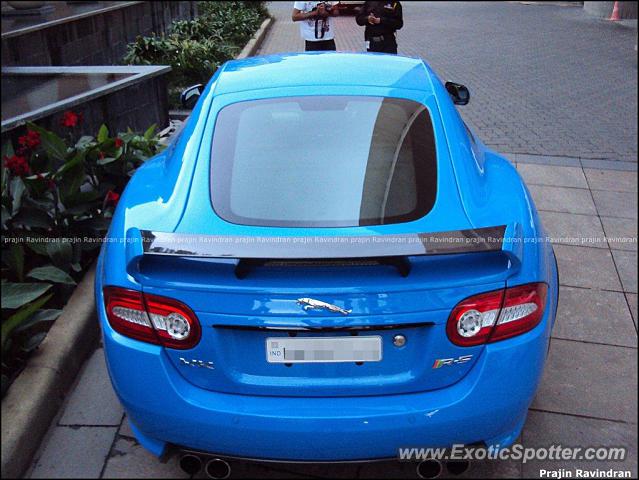 Jaguar XKR-S spotted in Bangalore, India