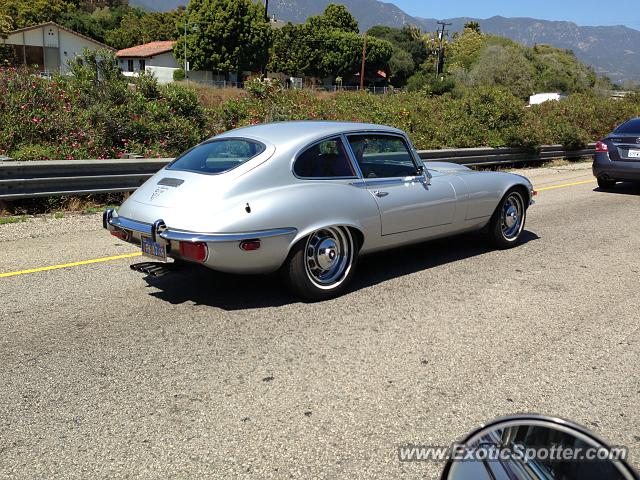 Jaguar E-Type spotted in Santa Barbara, California