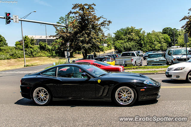 Ferrari 575M spotted in Greenwich, Connecticut
