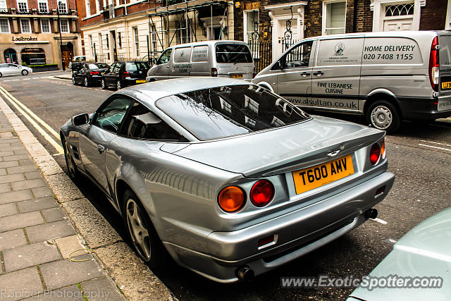 Aston Martin Virage spotted in London, United Kingdom
