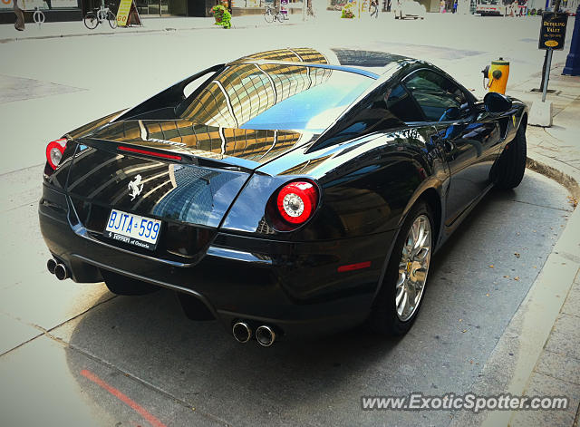 Ferrari 599GTB spotted in Toronto, Canada